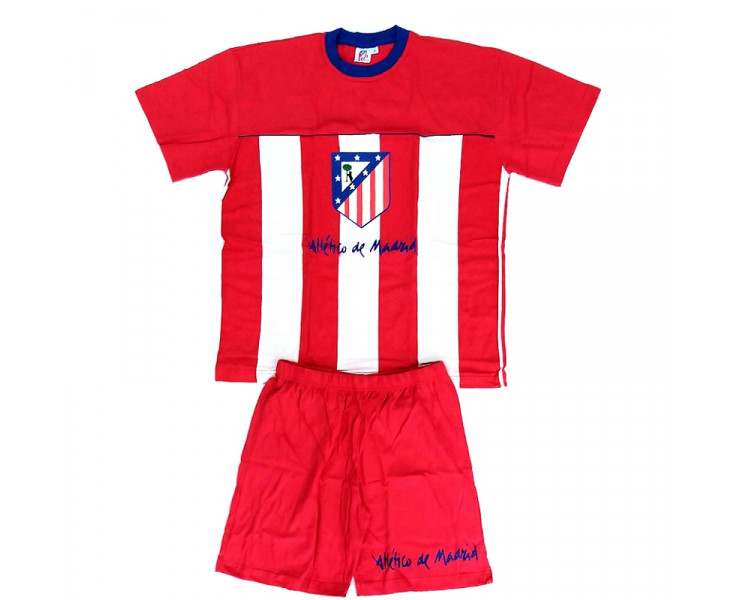 Comprar pijama de verano Atlético de Madrid adulto con escudo antiguo